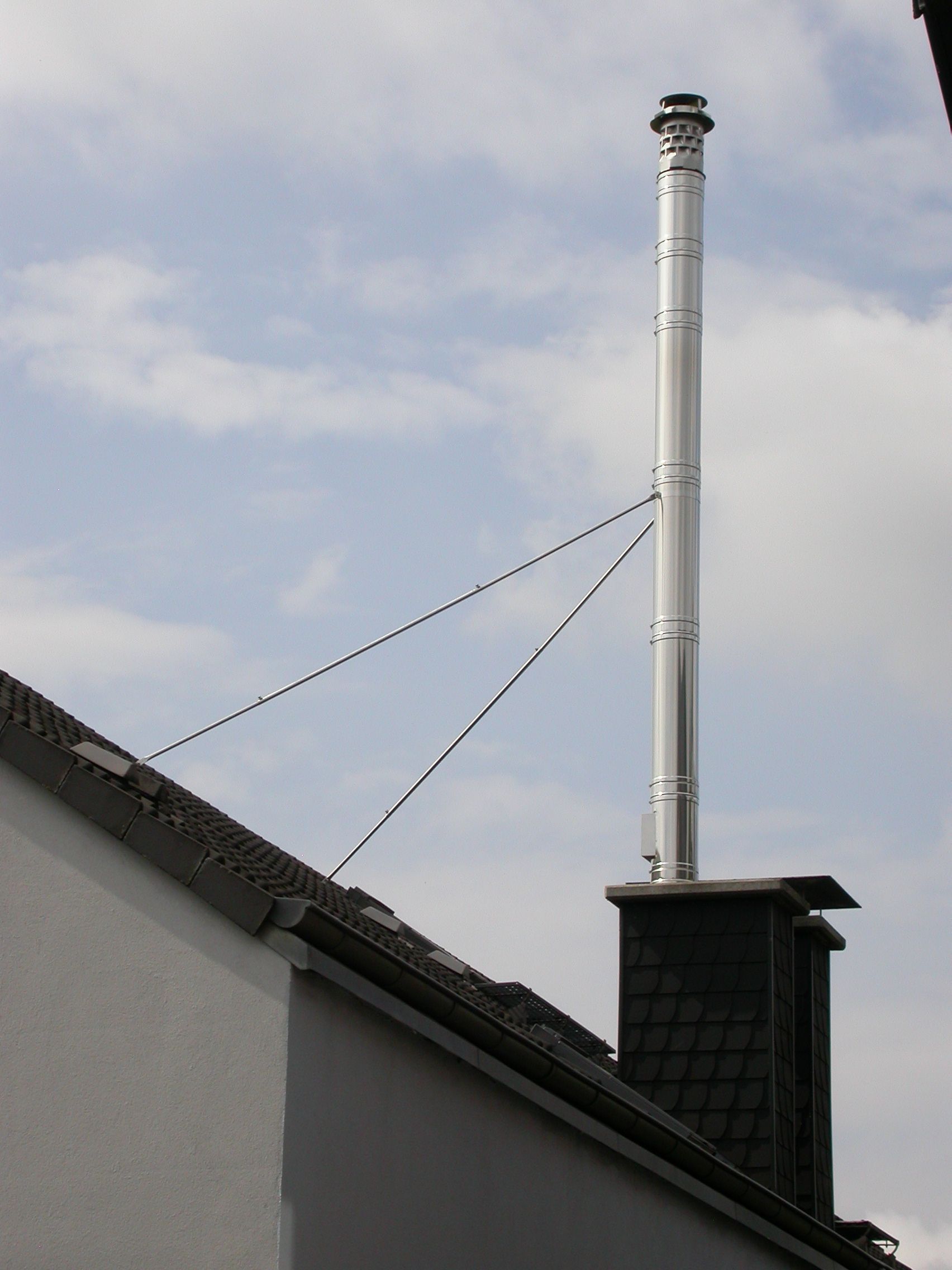 Edelstahlschornstein